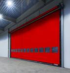 304 Stainless Steel Thermal Insulated Speed Rapid Roll Up PVC Shutter Door