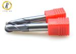 High Performance Miniature Carbide End Mills Metric Ball End Mill Bits ALTiN
