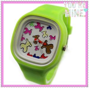 Wholesale custom silicone jelly watch from china suppliers