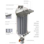 50kg Vertical Pressure Leaf Filter for Chemical and Other Industrial Filtration