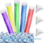 Disposable Ice Mold Bags Mold Bags Homemade Ice Lolly Bags Funnels Freeze Snacks