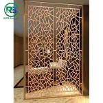 Floral Metal Art Panel Unique Laser Cut Aluminium Screens Wall Art Room Divider