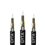 GYTA 72 Core Single Mode Optical Cable Outdoor Layer Stranded Monitoring Armored