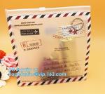 slider k PVC cosmetic bag promotional custom printed plastic bag, Eco-friendly