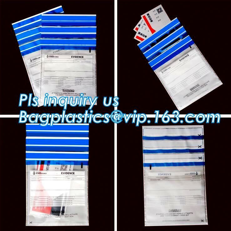 Bank Cash Bag Polyester Bags with Adhesive Tape, coins Zip lockk bags reclosable deposit bank bags, tamper proof sealing b