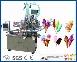 Wholesale 500L Plastic Cup Dairy Processing Plant , Professional Ice Cream Making Machine from china suppliers