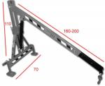 EC200 - Tractor Mounted 3 point Engine Crane Rear Hoist