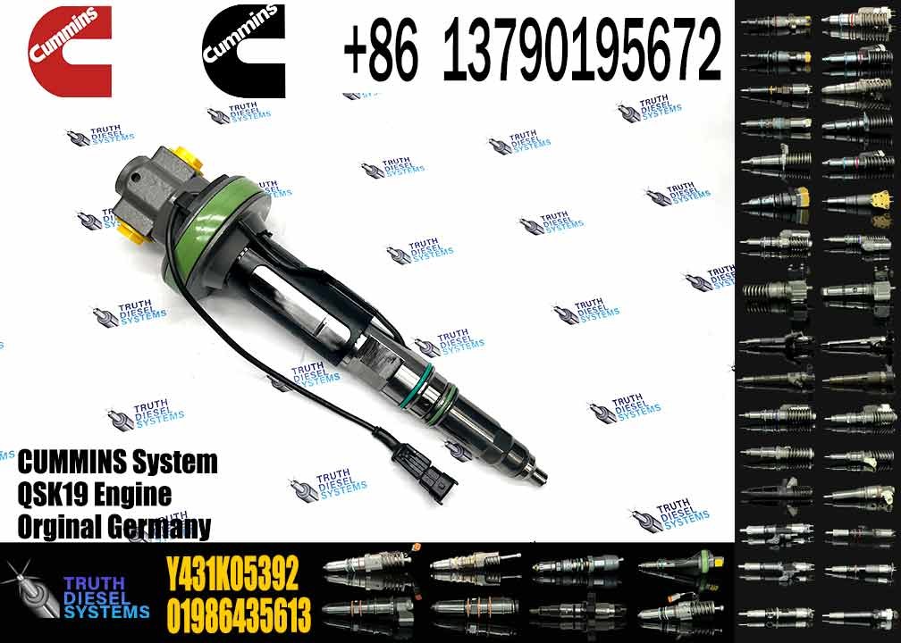 Fuel Injector Y431K05392 2867147 2867147NX 2867148 F00BJ00000 F00BJ00001 For CUMMINS QSK19 QSK38 QSK50 QSK60 Engine
