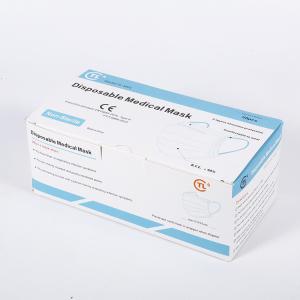 Wholesale Custom Face Mask 3 Ply Ear Loop Non Woven Disposable Face Mask Protective Disposable Face Mask for Doctor from china suppliers