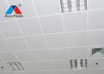 Anti Rust Aluminum Lay In Metal Ceiling Tiles 575x575mm Wooden Color