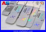 Holographic Laser 15ml Glass Dropper Vials Boxes And Labels small packaging