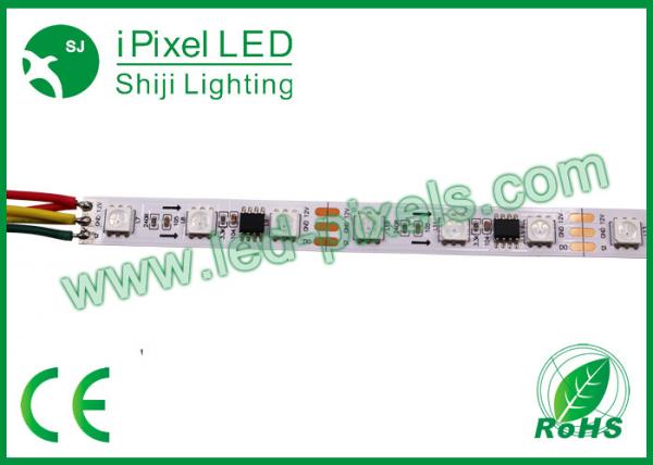 Quality Ws2811 / ucs1903ic 60LEDs / m 12v LED light strips , programmable LED strip lamps for sale