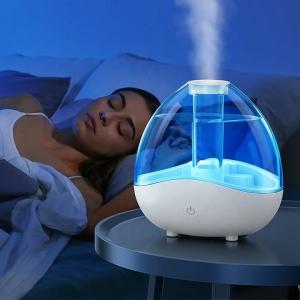 Wholesale HOMEFISH Desktop Ultrasonic Room Humidifier 2 Speed Large Capacity 1.5L from china suppliers