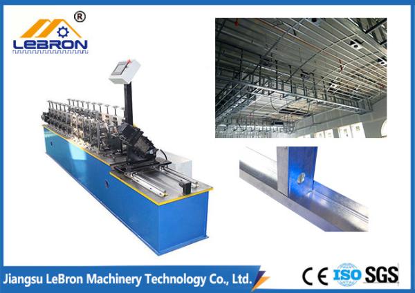 Galvanized Light Steel Keel Roll Forming Machine , Light Steel Keel Making