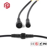 Black 3 PIN Male Female IP68 M19 Waterproof Connector