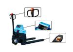 2000kg Capacity Material Handling Electric Pallet Truck With Weighing Scale