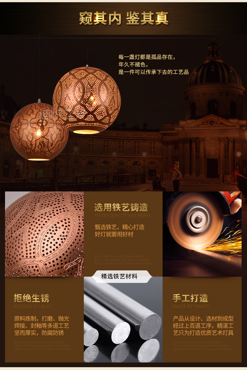 Gold chandelier hotel lighting turkish gold pendant lights(WH-DC-48)
