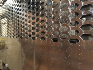 Wholesale secure heat treated 304 perforated metal plates/perforated metal mesh from china suppliers