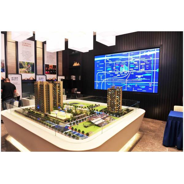 Modern Residential 1:100 Scale Model Complex Urban Model Architecture