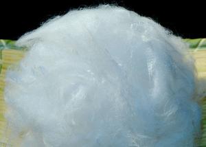 Wholesale PLA 1.2D 38mm Natural Anti Bacterial Milk Fiber For Yarn from china suppliers