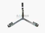 Marine Lifebuoy Ring Bracket Iron / Stainless Steel Lifering Holder