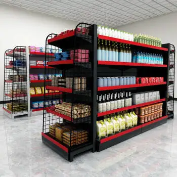 Factory Custom free sample supermarket display shelf shop racks retail store display
