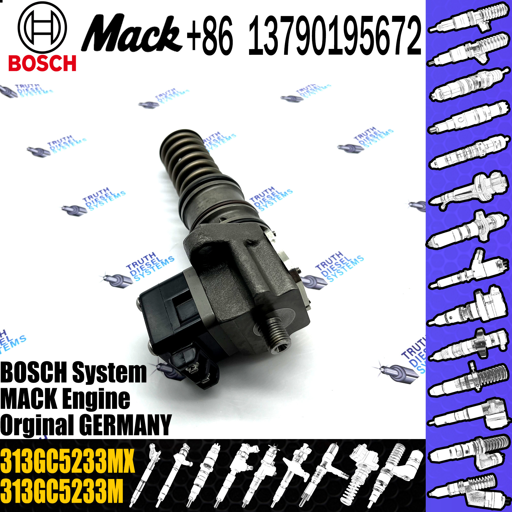 original new Diesel fuel pump assembly 313GC5230MX 0414755014 for truck engine