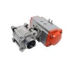 Nominal Pressure Pn1.6MPa 3PC Stainless Steel 304 Thread Ball Valve with