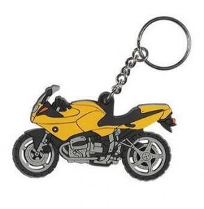 China 3D Motorcycle Rubber Key Chain Custom Logo For Promotion Gift on sale