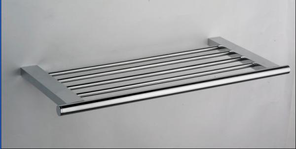 Single Towel Rack 9811-Square &Brass&Chrome color &matt black color & Bathroom