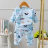 Buy cheap 140cm Height Kids Pyjama Set Q Version Spring Cartoon Pajamas Set 5% Spandex from wholesalers