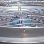 350KG Drain stainless steel step air dryer food dehydrating equipment continuous