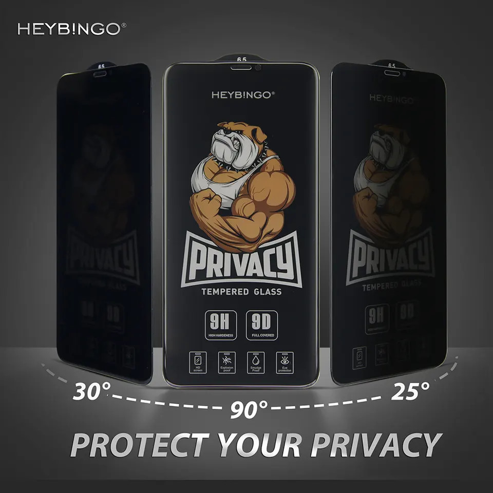 Tempered Glass Anti Spy Privacy Screen Protector For Iphone 11 12 13 14 Pro Max