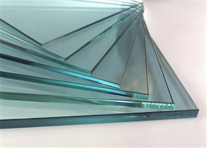 Flexible Size Clear Toughened Float Glass Smooth / Flat Surface With Good Vision