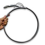 10 Inch Galvanized Steel Lap Joint Industrial Dust Collection Pipe Clamp