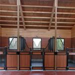 Portable Royal Select Horse Wash Stalls , beautiful Priefert Stall Fronts