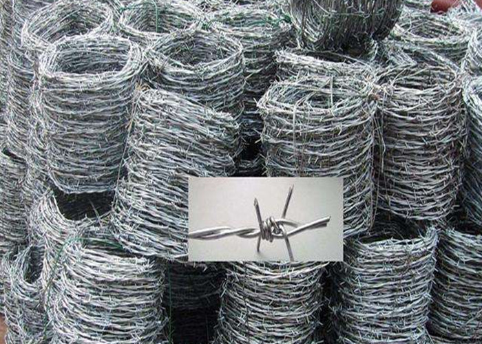 Security 0.4mm PVC Coated SWG8 Coiled Razor Wire