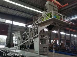 Wholesale AC 380V 50Hz Mobile Concrete Mixing Plant For Railway Tunnel Construction from china suppliers