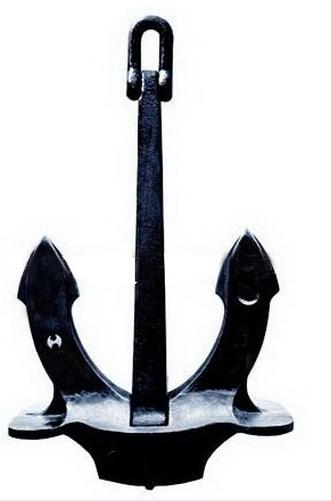 Maine Spek Anchor with Black Paint