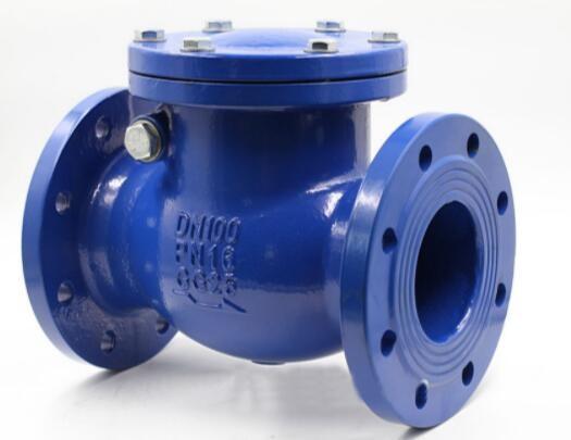 Swing Check Valve Carbon Steel PN40 DN150 Din Standard Ball Type Flange Check