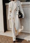 Solid Color Long Puffer Jacket Casual Plus Size MIDI Suit Fashion
