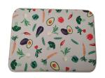 18x24inch Reversible Lemon Printing Microfiber Drying Mat Countertop Drying