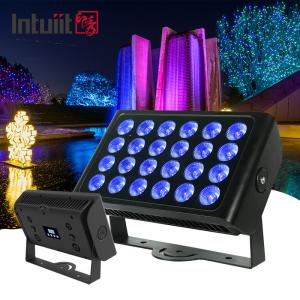 Wholesale Hot Selling 24pcs 160w LED RGBW 4-in-1 City Color Light Wash Zoom for Outdoor Nightclub Stage Party Wedding Concert from china suppliers
