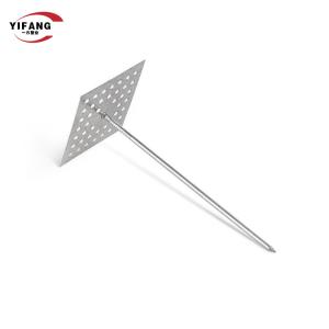 Wholesale Durable Metal Self Insulation Stick Pins / Duct Insulation Pins Customized Size from china suppliers
