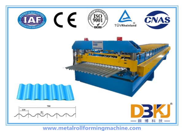 0.8~1.2mm Thickness metal roof roll forming machine , roofing sheet roll forming