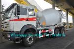 2638 380hp Beiben Heavy Duty Truck , 6x4 10cbm Concrete Transit Mixer Truck