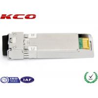 China 40KM SM Ethernet Optical Transceiver 10GB LC Connector High Performance for sale