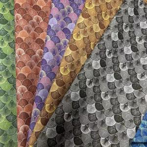 Wholesale Pvc Peacock Printed Film Style Synthetic Artificial Leather For Bag Packaging Notebook Phone Shell Faux Leather Fabric from china suppliers