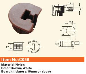 Wholesale C056 Furniture connecting fittings:Cam connectors from china suppliers