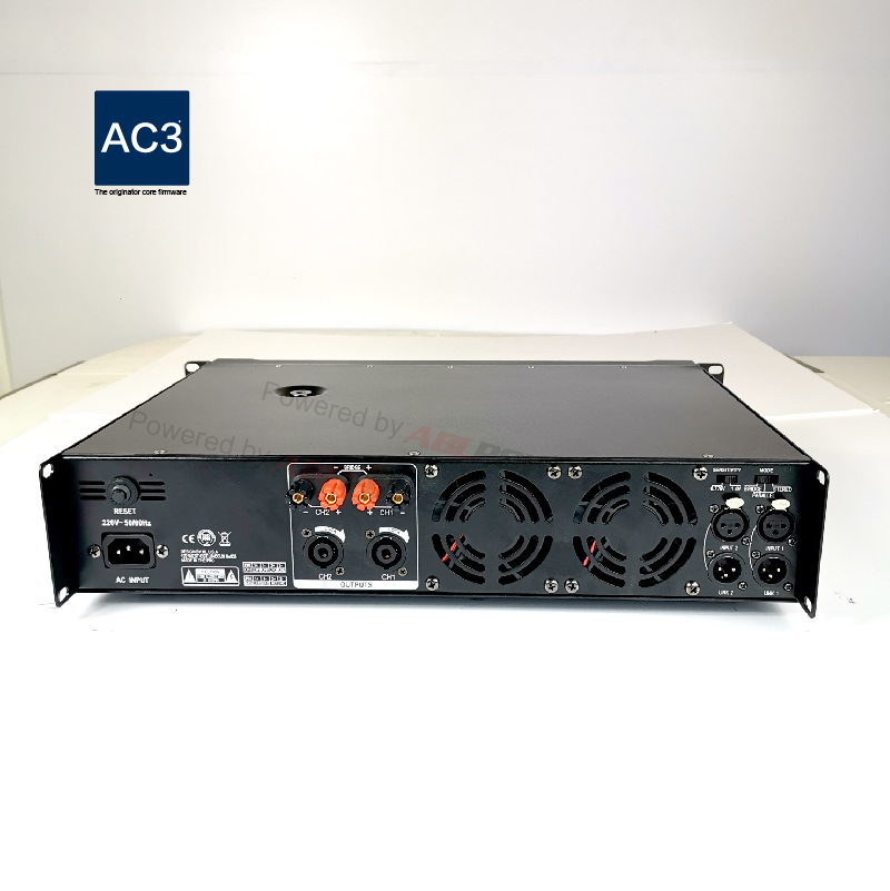 Stage 105db Entertainment Places 1700W Analog Power Amplifier